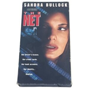 Columbia TriStar VHS Movie‎ The Net 1995 Sandra Bullock Thriller
